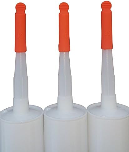 (25 Pack) Lil Pecker Caulk Saver Sealer Caps - Caulking Tube Covers - Reusable