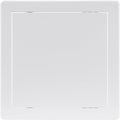 8x8 Inch White Access Panel – ABS Plastic Square Wall & Ceiling Access Door for Plumbing Electrical HVAC – Easy Install Indoor Panel for Drywall Home Improvement and Maintenance