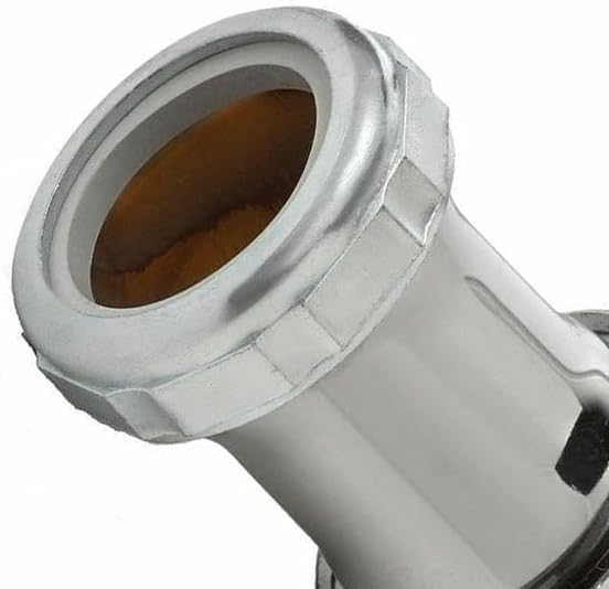 Replacement 1-1/2 Inch Chrome Plated Brass Slip Joint Coupling with Nuts and Washers for Thrifco Plumbing 4400262