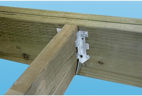 Simpson Strong-Tie LUS210 Face-Mount Joist Hanger for 2x10, 18-Gauge Galvanized Steel, Double-Shear Nailing, Pack of 50