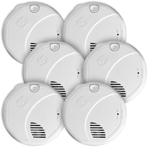 First Alert Hardwire Smoke Alarm, Dual Sensor