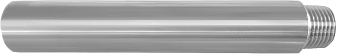 Beduan Stainless Steel Pipe Fittings, 3/8" NPT Male x 3/8" NPT Female Threaded, 6" Length Nipple Cast Pipe (Pack of 1)