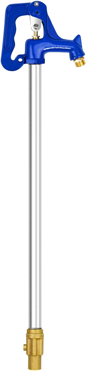 3.25FT Frost Proof Yard Hydrant,Freezeless Frost Free Outdoor Water Hydrant,3/4" Pipe Connection,Total Length 3.25ft,12’’Bury Depth,for Yard, Garden, Pasture Irrigation,Reliable Water Supply
