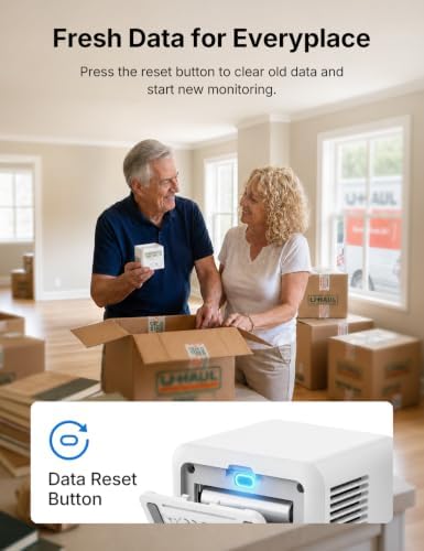 X-Sense Wi-Fi Radon Detector for Home with APP Notification, Model XR0A-iR