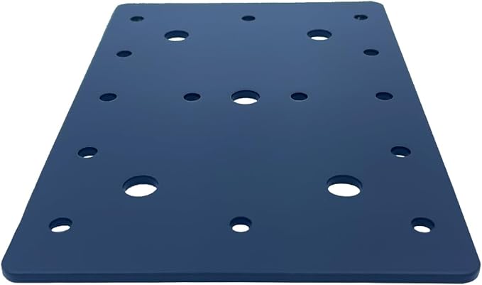 4 PCS 6"X4" Straight Steel Flat Plate,Heavy Duty Mending Plate Joining Brackets, Connecting Brackets, I Strap Metal Plate. Fit 4x4,6x6 for Repair House,Furniture,Straight Flat Plate for tress