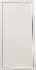 Fengze Thicken 0.048inch Metal Access Panel 14" x 29" (350 x 730mm) Spring Lock No Key Needed Strong Steel Access Door for Drywall and Ceiling Have Push Catch Lock