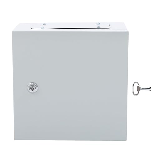 findmall Electrical Enclosure Box,12" x 12" x 6" Heavy-Duty Carbon Steel Junction Box NEMA 4X, for A Variety of Outdoor/Indoor Use