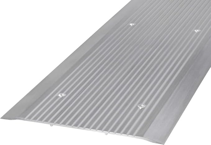 Premium Door Threshold - Door Saddle Flat Utility ADA Wheelchair Compliance - See More Options - Aluminum, 10" Wide x 36" Long