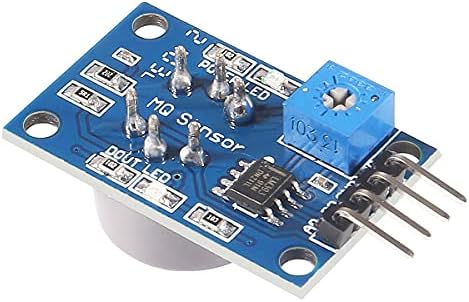 ACEIRMC 5pcs MQ-7 Gas Sensor Detector Monitor Module for Arduino Raspberry Pi ESP8266 MQ-7 5V DC (MQ-7)