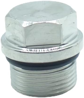 1 Piece M22X1.5 Bung Plug with Outer Hex Head Pipe Fitting Stainless Steel 304 Solid
