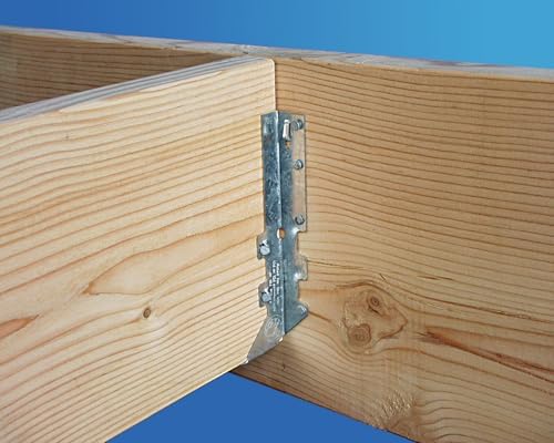 Simpson Strong-Tie LUS26 Face-Mount Joist Hanger for 2x6, 18-Gauge Galvanized Steel, Double-Shear Nailing, Pack of 100