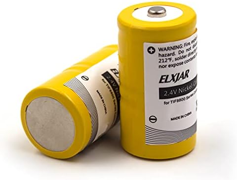 (4-Pack) 2.4V 800mAh Ni-Cd Battery for Saft 405421, NP-5459