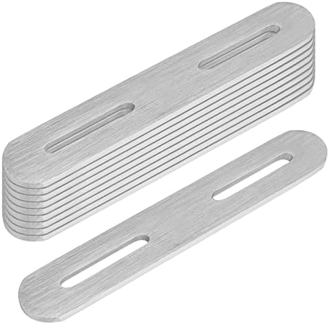 10 Pcs 6" Slotted Mending Plate,Adjustable Straight Brace