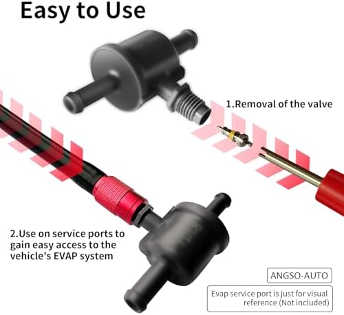Extended Length EVAP Service Port Adapter Kit With Valve Removal Tool