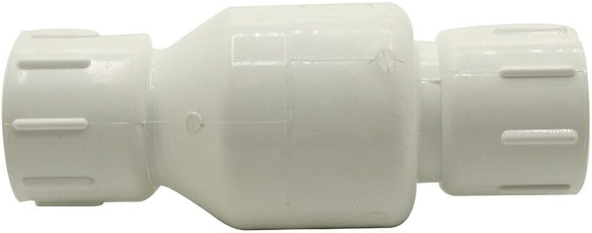 Replacement 1-1/4 Inch Slip PVC Spring Check Valve for Thrifco Plumbing 6415198