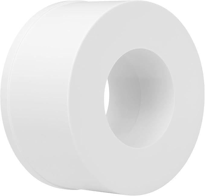 4"x 2" PVC DWV Reducing Bush Adapter Pipe Fitting SCH40 PVC Reducer Bushing (Socket x Socket) PVC Pipe Reducing Bushing Fitting for Home Sewer Plumbing