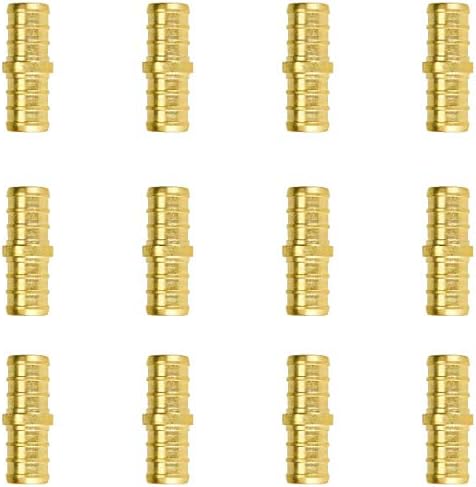 SUNGATOR 12-Pack 1/2" PEX Coupling, 1/2 Inch PEX Fittings