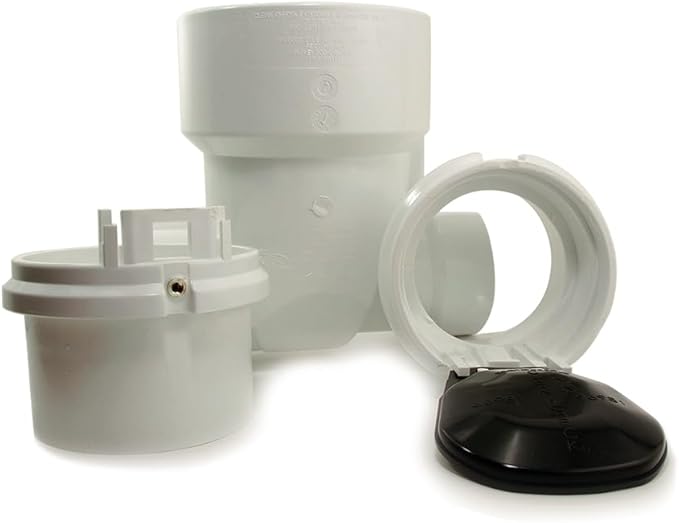 RectorSeal Clean Check 97023 Extendable Backwater Valve, Installs Descretely, Plumbing, 3"