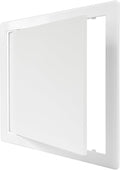 10 x 10 White Plastic Access Panel. Service Shaft Door Panel. Plumbing, Electricity, Heating, Alarm Wall Access