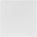 10x10 Inch White Access Panel – ABS Plastic Square Wall & Ceiling Access Door for Plumbing Electrical HVAC – Easy Install Indoor Panel for Drywall, Home Improvement and Maintenance