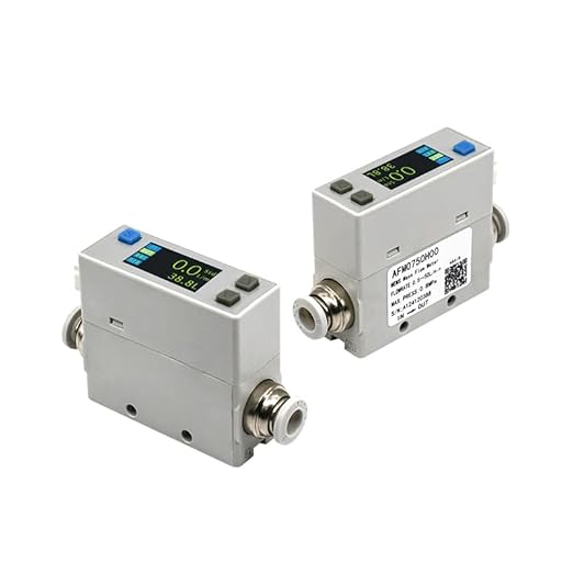 AFM07 Aerothermal Mass Flow Meter Compressed air Nitrogen Oxygen 2-200L/min High Accuracy High Stability and Convenient Operation