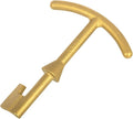 EFIELD Water Meter Box Key, Brass Made, 5.5-inch Length,(TOOL034)