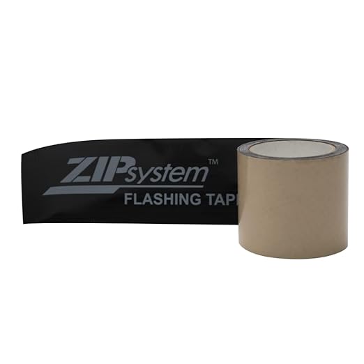 ZIP System Huber Flashing Tape | 6 inches x 75 feet | Self-Adhesive Flashing for Doors-Windows Rough Openings (6" x 75')