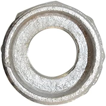 1-1/2" Male NPT to 3/4" Female NPT Female Reducing/Reducer Bushing Pipe Fitting,Adapter,Stainless Steel SS 304 Hex Bushing