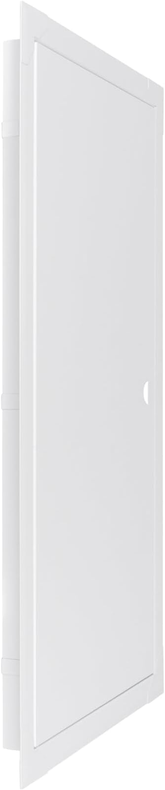 12x24 Inch White Access Panel – Metal Rectangular Wall & Ceiling Access Door for Plumbing Electrical HVAC – Easy Install Indoor Panel for Drywall Home Improvement and Maintenance