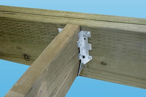 Simpson Strong-Tie LUS26 Face-Mount Joist Hanger for 2x6, 18-Gauge Galvanized Steel, Double-Shear Nailing, Pack of 100