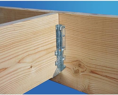 Simpson Strong-Tie LUS210 Face-Mount Joist Hanger for 2x10, 18-Gauge Galvanized Steel, Double-Shear Nailing, Pack of 50