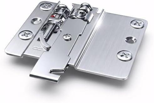Cabinet Mounting Bracket Hanging Connector Pair – Adjustable Heavy Duty Wall Cabinet Hanger Brackets, Concealed Kitchen Cupboard Mount Hardware for Wall Cabinets, Wardrobe, Bathroom Storage