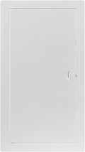 8x16 Inch White Access Panel – Metal Rectangular Wall & Ceiling Access Door for Plumbing Electrical HVAC – Easy Install Indoor Panel for Drywall, Home Improvement and Maintenance