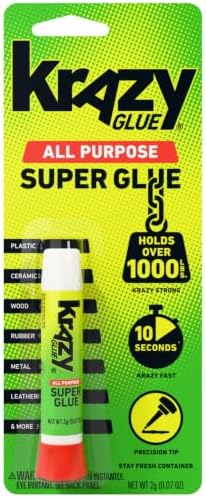 Krazy Glue All Purpose Instant Superglue, 2 g