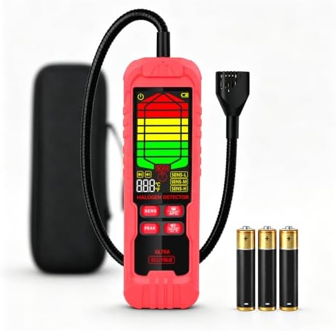 HVAC Refrigerant Leak Detector, AC Halogen Leak Detection