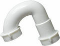 Replacement 1-1/2 Inch Plastic Tubular Slip Joint J-Bend with Nuts & Washers for Thrifco Plumbing 4401653