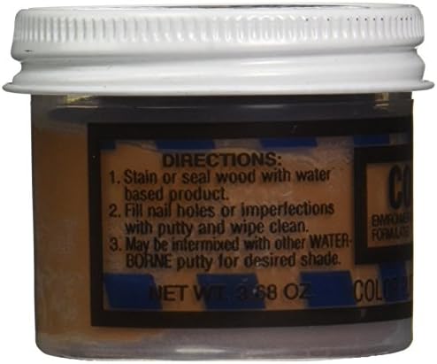 3.68 oz Color Putty 244 Teakwood Color Putty Waterborne Putty