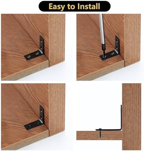 HOME MASTER HARDWARE 1-1/2" L Brackets, 20 Pack Metal Corner Braces