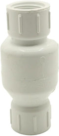 Replacement 2 Inch Threaded PVC Swing Check Valve for Thrifco Plumbing 6415315