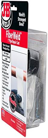 FiberWeld Pipe Repair Cast 2x48 Inch – High Strength Adhesive Fiberglass Wrap – White