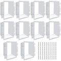 10pcs BE2 Electrical Outlet Box Extender with 40 Screws, Two Gang Power Switch Receptacles Accessories,2-Gang Box Electrical Power Outlet Box Extender (SLK2) (10)