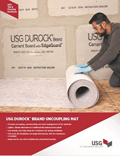 USG DUROCK Brand UNCOUPLING Waterproof & Crack ISO Membrane