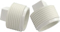 YSIL 2 Pack 4" Sewer Cleanout Cap NPT Cleanout Plug Male Adapter Male Threaded Pipe End Cap for Drain Pipe