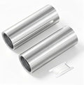 TAISHER 2Pcs 304 SS Nipple Cast Pipe Fitting 3/4" NPT Female, 4" Length