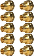 10 Pack XFITTING 1 inch Pex x 1 inch Female NPT Adapter, 1" Pex Female