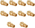 10Pcs EFIELD 1/2"Copper Press x 1/2"PEX-A Coupling Adapter(PEX1960183-10)