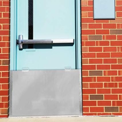 2 in 1 Bundle - Outside Mount Door Flood Barrier Shield (5127MA) + Door Flood Barrier Threshold (319MA), size: (24'' x 48'')