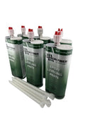 Epoxy Anchoring Paste | Foundation Wall & Concrete Crack Filler, Strengthen Reinforce Structures Non-Pliable Non-Sag Waterproof Adhesive Quick Set, 6 Pack of 2-Part Glue (EP12PK-220234)