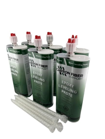 Epoxy Anchoring Paste | Foundation Wall & Concrete Crack Filler, Strengthen Reinforce Structures Non-Pliable Non-Sag Waterproof Adhesive Quick Set, 6 Pack of 2-Part Glue (EP12PK-220234)