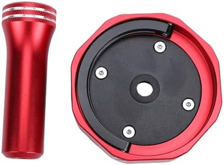 Keenso Gas Tank Cap, Gas Cap Adapter for Automotive Leak Testing with EVAP Smoke Machine Leak Detector Pipe Compatible with All Vehicles Fuel Tank Filler Necks